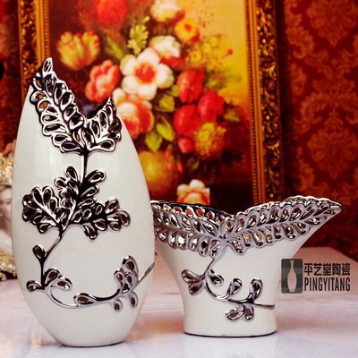 【现代家居精品 最新热销景德镇隔离电镀镂空陶瓷 诚招代理(图)】价格,厂家,图片,陶瓷工艺品,景德镇市平艺堂现代陶瓷 -