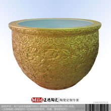 景德镇陶瓷养鱼大缸 厂家、价格与工艺鉴赏